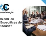 ¿Cuáles son las Áreas Específicas de la Contaduría?